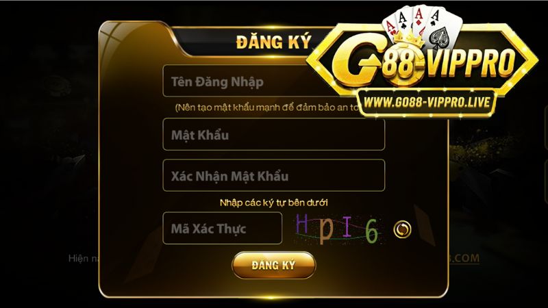 Hướng dẫn đăng ký Go88 chi tiết Hướng dẫn đăng ký Go88 chi tiết