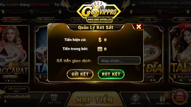 Những lưu ý khi nạp tiền và rút tiền Những lưu ý khi nạp tiền và rút tiền